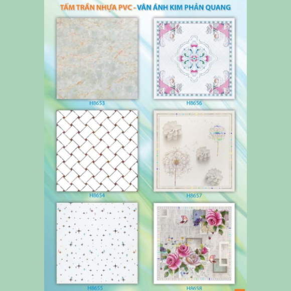 TẤM TRẦN NHỰA PVC - (H8647-H8670)