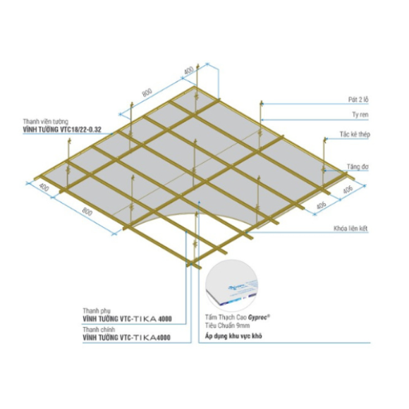  TRẦN THẠCH CAO VĨNH TƯỜNG - TIÊU CHUẨN